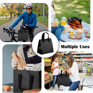 Non-Woven <b>Backpack</b> Takeout Insulated Bags Self-Sealing Zipper 20L Capacity Waterproof Eco-Friendly for Food Service Industry - Product Image 6