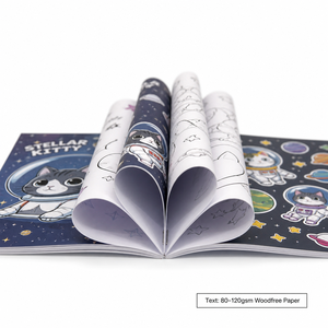 <span class=keywords><strong>Libro</strong></span> de Actividades Educativas Tempranas, Servicio de Impresión de Libros de Pegatinas Personalizados Premium para Niños - Product Image 5