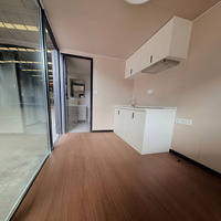 Villa préfabriquée de luxe moderne Apple Cabin, maison modulaire à ossature aluminium, conteneur à panneaux sandwich pour hôtel, bureau, magasin, complexe hôtelier, OEM