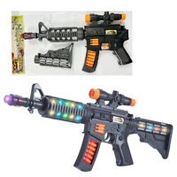 Pistolet électronique pour enfants jouet à piles pistolet à lumière clignotante jouet pistolet électrique pour garçons