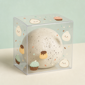 กล่องพลาสติกใสทรงกลมแข็งสำหรับใส่ของบีบได้ BAOZI - Product Image 5