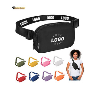 Tùy Chỉnh Nylon In Ngoài Trời Chạy Thể Thao Yoga Lưu Trữ Phụ Nữ Vải Tập Thể Dục Vành Đai Bum Lulu Crossbody Eo Túi Fanny Gói Phụ Nữ - Product Image 1