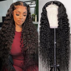 Parrucca con Copertura Profonda 4x4 in <span class=keywords><strong>Capelli</strong></span> Veri 100% Umani, Modello Esplosivo Transfrontaliero - Product Image 2