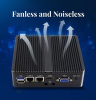VINCANWO Mini PC industrial sin ventilador de alta calidad Intel Chipset NUC Nano Mini ordenador sin ventilador nuevo y usado