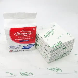 Almofadas respiráveis para pacientes com incontinência, preço de atacado de fábrica descartáveis