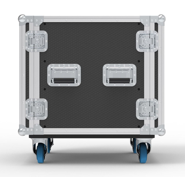 Customized Universal 19 Inch Ultimate 12U Rack Flight Case