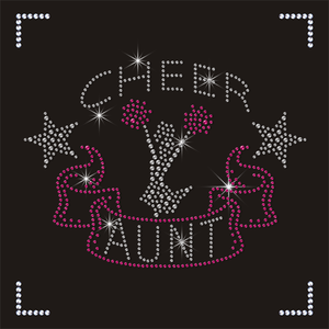 Kim cương hình dạng Rhinestone truyền nhiệt sắt trên hotfix pha lê Bling đính chữ tự làm cổ vũ mẹ trang phục - Product Image 2