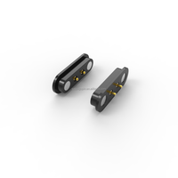 Conector Magnético Macho y Hembra de 2 Pines con Pin Pogo de 4.0mm para Reloj Inteligente, Personalizado de Fábrica, para Carga de Relojes Inteligentes