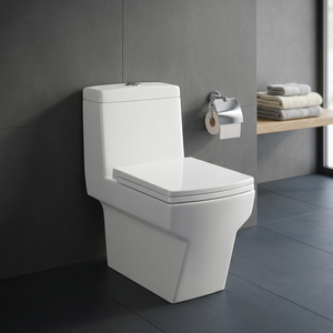 Vente chaude 1 pièces toilette éthiopie populaire Golden Dragon Water Closet S-trap siège de toilette monobloc pour Ehiopia - Product Image 4