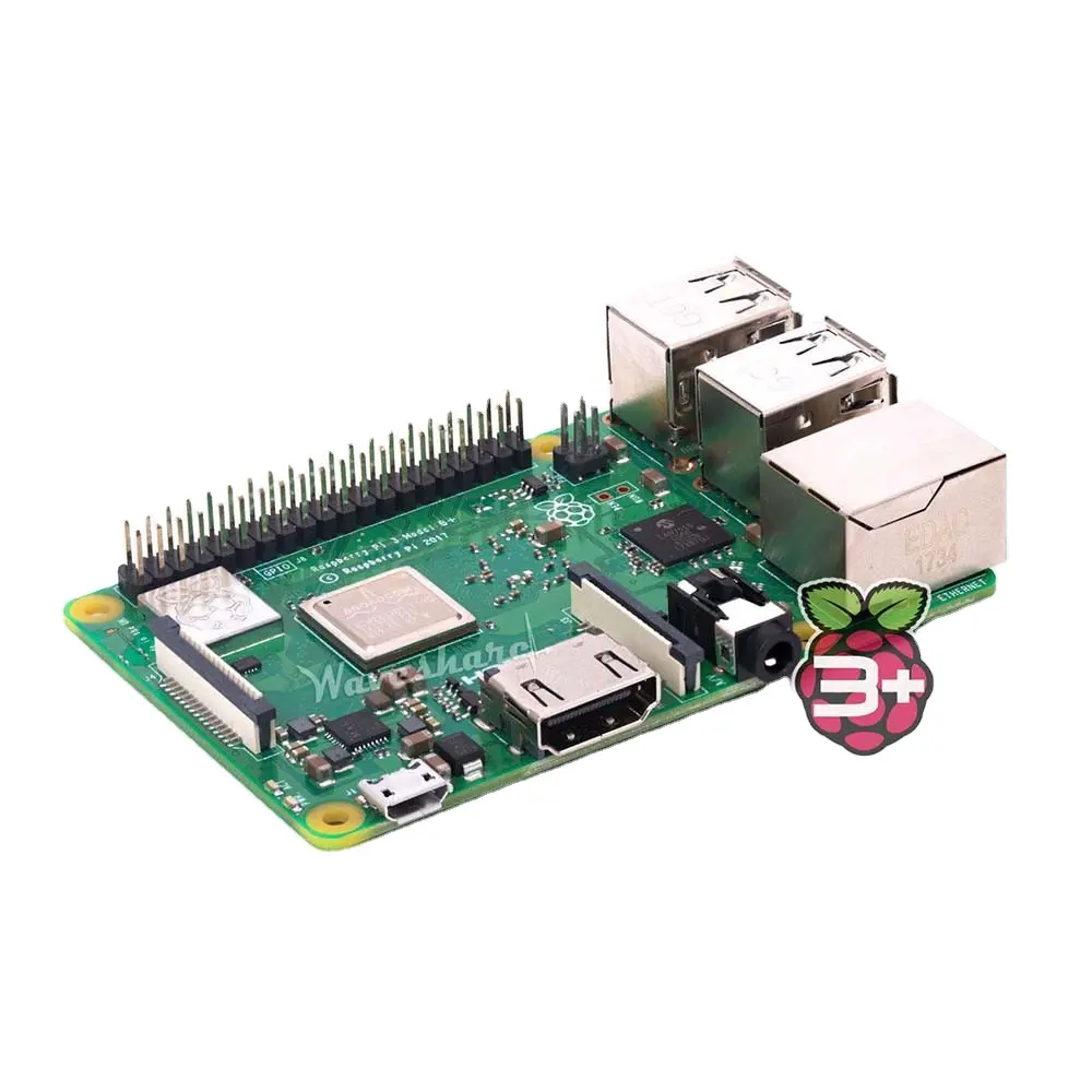 Raspberry Pi 3 Model B+, the Third Generation Pi A 1.4GHz 64-bit quad-core ARM Cortex-A53 CPU