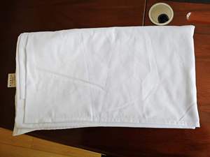 Draps de lit d'hôtel ignifuges 100 % polyester fabriqués en usine professionnelle, draps plats et draps-housses, 200 fils, teinture unie, <span class=keywords><strong>blanc</strong></span>, adultes - Product Image 4