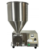 Machine automatique électrique commerciale compacte pour la préparation de crèmes, le glaçage et le remplissage de pâtes à gâteaux, biscuits et mini-cupcakes
