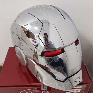 <span class=keywords><strong>Casco</strong></span> <span class=keywords><strong>de</strong></span> <span class=keywords><strong>Iron</strong></span> <span class=keywords><strong>Man</strong></span> MK5 Jarvis, Capucha Automática con Apertura y Cierre Automáticos, Máscara Luminosa Deformable - Product Image 2