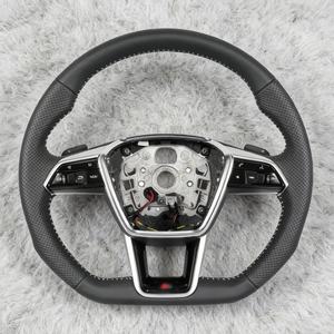 Volant en cuir en vente directe d'usine pour <span class=keywords><strong>Audi</strong></span> Q3 Q5 Q8 <span class=keywords><strong>SQ8</strong></span> A3 A4 B9 A5 B8 A6 C7 A7 S3 S4 RS3 RS5 RS7 RS6 C8 – Vente en gros - Product Image 1