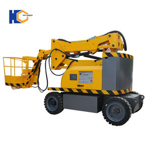 Huichuang รถยกบูมแบบประกบ10ม. เครื่องยนต์ดีเซลกำลังการผลิต12ม. ความสามารถในการรับน้ำหนัก200กก. กล้องโทรทรรศน์ขนาดเล็ก - Product Image 2