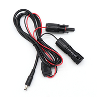 Kabel Ekstensi Panel Generator Surya PV GJQ Berkualitas Tinggi 1.5m 3pin PVC Multi MC Female DC5521 DC7909 Male