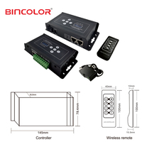 Contrôleur de temps LED RGB DMX BC-100, nouvelle arrivée, programmable, écran LCD numérique, contrôleur LED RGB DMX 512