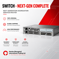 Nouveau routeur d'entreprise Cisco ASR1002-HX de la série Cisco ASR 1000 avec 8 ports Ethernet SFP/SFP+ 1/10 Gigabit et 2 ports Ethernet QS 40 Gigabit
