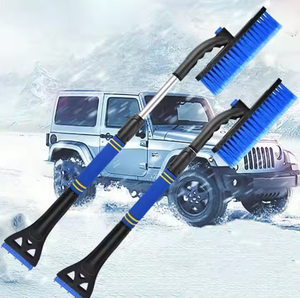 Rửa Xe Bàn Chải Mở rộng Xử Lý Với Silicone Squeegee Kính Thiên Văn Tuyết Bàn Chải <span class=keywords><strong>Ice</strong></span> <span class=keywords><strong>Scraper</strong></span> Cho Xe - Product Image 5