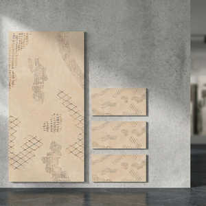 Vistaar First Select Marble Grain Porcelain Tiles 600x1200mm Polished Floor Wall Design Tiles - Product Image 1