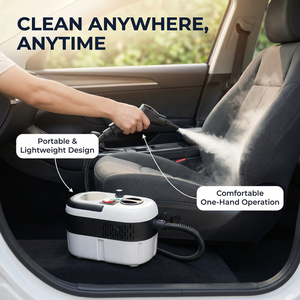 Nettoyeur Vapeur Haute Pression Portable 2500W pour Cuisine, Dégraissage, Voiture, <span class=keywords><strong>Maison</strong></span>, Hôtel et Usage Commercial - Product Image 5