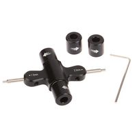 Kunci Pas Ratchet Satu Arah M3 M5 5.5/8mm Soket 1.5/2.0mm Alat Hex untuk Mur Motor Drone FPV 3-5 inci Pelepasan Cepat