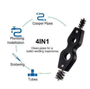 Bàn Chải Ắc Quy 4 Trong 1 Xe Hơi Tự Động Loại Bỏ Rỉ Sét Thiết Bị Đầu Cuối Ắc Quy Làm Sạch Dây Và Thiết Bị Đầu Cuối - Product Image 3