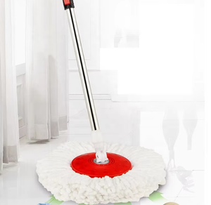 Juego de Trapeador Giratorio Mágico de Doble Cabezal Redondo para Limpieza de Pisos, con Cubeta, Rotación de 360 Grados, Venta al Por Mayor - Product Image 6