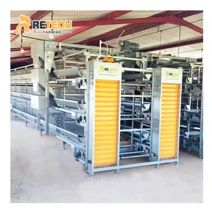 Hot Sale Automatic Hens Layer Cage Feeding Poultry Equipment for Poultry Farms