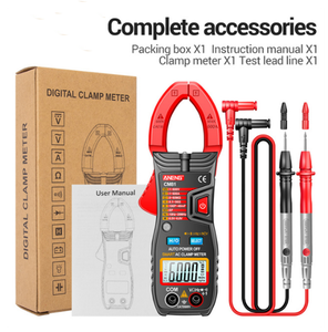 CM80/CM81 Digitales <span class=keywords><strong>Klemm</strong></span> messgerät Ampere meter Spannung Auto Ampere Hz Kapazität NCV Ohm Test Multimeter Digital Professional <span class=keywords><strong>Tester</strong></span> - Product Image 5