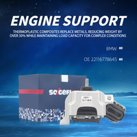 Supporto Motore in Gomma Aftermarket Compatibile con MINI Cooper OE 22116778645 Componente per Riparazione Motore Veicolo