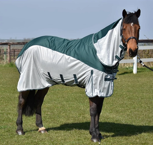 Manténgase cómodo en el calor con las alfombras ligeras de verano de caballos diseñadas para ventilación y aire - Product Image 6