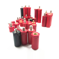 JYZ isolateur colonne d'isolation rouge hexagonale M8 * 30 D20 * 30H rouge basse tension SB isolateur M6