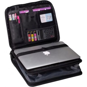 Case-it, las más nuevas bolsas para portátiles IBM de Mcklein USA, de cuero, con carpeta expandible y maletín con cremallera resistente para el hombro. - Product Image 4