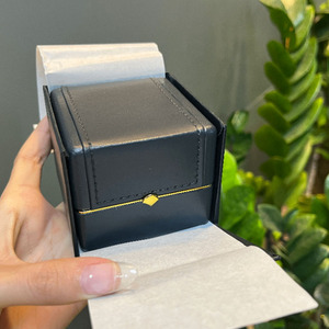 Factory Direct Luxury Brand Jewelry <b>Box</b> In Stock Complete With Paper Bag Certificate Set Custom Earrings <b>Ring</b> <b>Box</b> for woman - Product Image 3