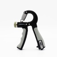 Fortalecedor de Agarre Ajustable y Contador de Repeticiones, Expansor de Dedos para Ejercicios de Fuerza y Acondicionamiento Físico