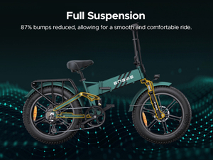 Envío desde Almacén en la UE/Reino Unido, Bicicleta Eléctrica Engwe Engine Pro 2.0 52V 16Ah 250W*3, Bicicleta de Montaña con Llantas Gruesas de 20 Pulgadas, Motor Hidráulico Pro 2.0, Envío a la UE/EE. UU. - Product Image 5