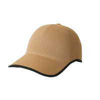 Casquette de baseball unisexe haut de gamme en nylon respirant, sans traces, tout-en-un, pour l'extérieur en été – Casquette ajustable à 6 panneaux pour toutes les saisons