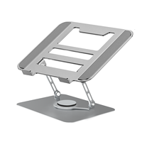 Support pliable en alliage pour tablette et ordinateur portable, compatible iPad, réglable en hauteur, support de bureau rotatif de 10'' à 16'', toutes tailles, en stock