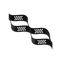 Géocellules en HDPE pour murs de soutènement extérieurs, fabriquées en matériau HDPE, anti-corrosion, écologiques, conception 3D, protection paysagère