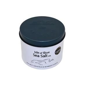 Food Grade Round Aluminum <b>Tin</b> Can Custom Printed Airtight Spice Sea Salt Tea Storage Metal Packaging Container with Embossed Lid - Product Image 4