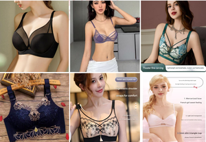 Disponible en 2025, ensembles de soutien-gorge pour femmes, soutien-gorge en silicone, soutien-gorge grande taille, soutien-gorge en dentelle, soutien-gorge sans armatures, soutien-gorge de sport, soutien-gorge sans couture, ensembles de soutien-gorge et de culottes - Product Image 4