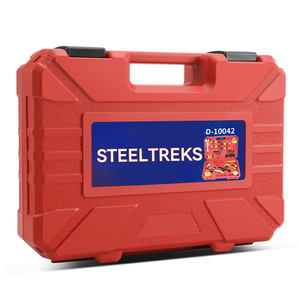 ชุดเครื่องมือซ่อมแซมบ้าน STEELTREKS ชุดเครื่องมือช่างก่อสร้าง 48 ชิ้น กล่องแข็งแรง ชุดประแจปรับได้ 48 ชิ้น/ชุด เครื่องมือช่างสำหรับใช้ในบ้าน - Product Image 6
