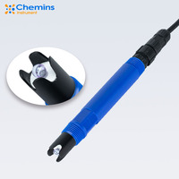 Sonde de pH numérique industrielle, électrode, plage de pH de 0 à 14, précision de 0,1 pH, affichage LCD, testeur de valeur pour le traitement de l'eau