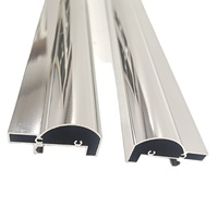 Profilé de cadre en aluminium de la série 6000 personnalisé 6063 6061 T5 pour les décorations de salle de douche