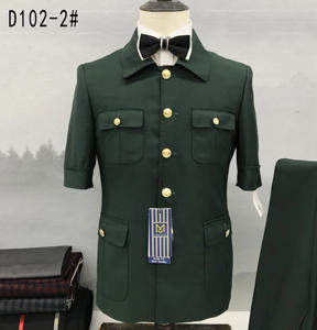 Costumes d'été à manches courtes deux pièces pour hommes <span class=keywords><strong>Costume</strong></span> au design spécial pour hommes Afrique <span class=keywords><strong>Costume</strong></span> pour hommes de haute qualité - Product Image 6