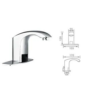 Bathroom washbasin automatic faucet cold and hot water intelligent faucet mixer