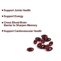 Cápsulas de Astaxantina Natural de Marca OEM, 120 Unidades, Suplemento de 12 mg para Apoyar la Energía, las Articulaciones y la Salud Cardiovascular