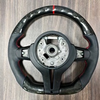 Volant chauffant en fibre de carbone de la série F Premium pour F30 340i F10 535i F32 F20 F36 F22 M4 F82 X5 F15 F80 M3 F11 F31