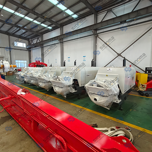 Pompe à béton électrique diesel Sinoma pour remorque, pompe à coulis haute pression pour le transport du ciment - Product Image 3